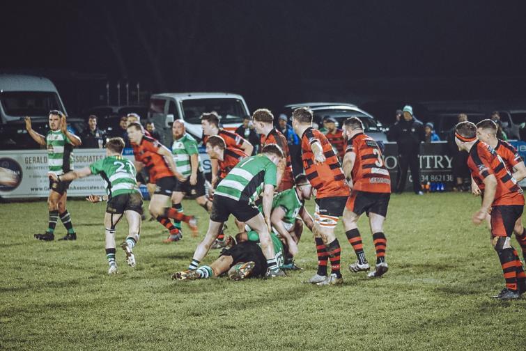 Whitland seek a score but Seasiders stay strong